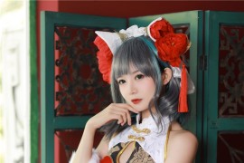 51酱 碧蓝航线-柴郡新春旗袍[12P-55M]