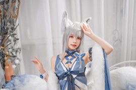 Neko-薇薇  最新美图千年白狐