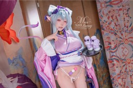 咬一口兔娘 浮枕朝颜-梦见月瑞希 红昭愿 [132P5V-4G]