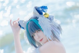 封疆疆v 碧蓝航线 柴郡小礼服[10P-105M]