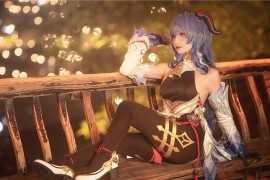 一千只猫薄禾 原神 甘雨 [16P-38MB]