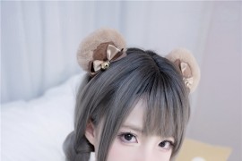 清水由乃 可爱灰熊[50P-269M]