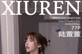 [秀人网] 2023.09.14 No.7390 陆萱萱 钻链式内依[778P/708MB]