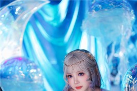 雪晴Astra 水母 镭射泳衣[72P4V-550MB]