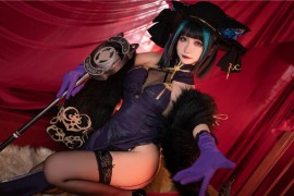 Momoko葵葵 碧蓝航线柴郡 音乐绚烂CaitSith [16P-22MB]