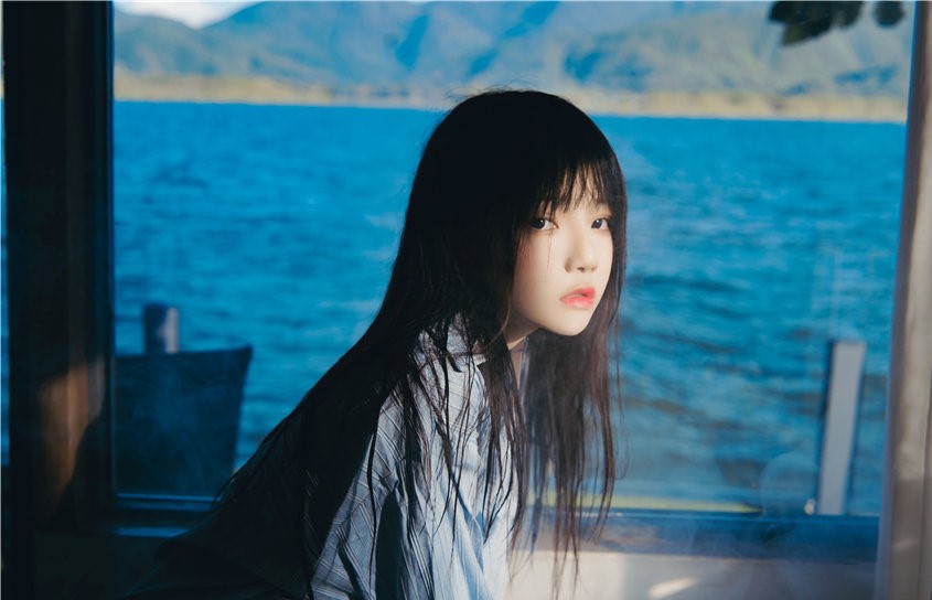 桜桃喵 蓝衬衫[44P-1.10GB] 第2张