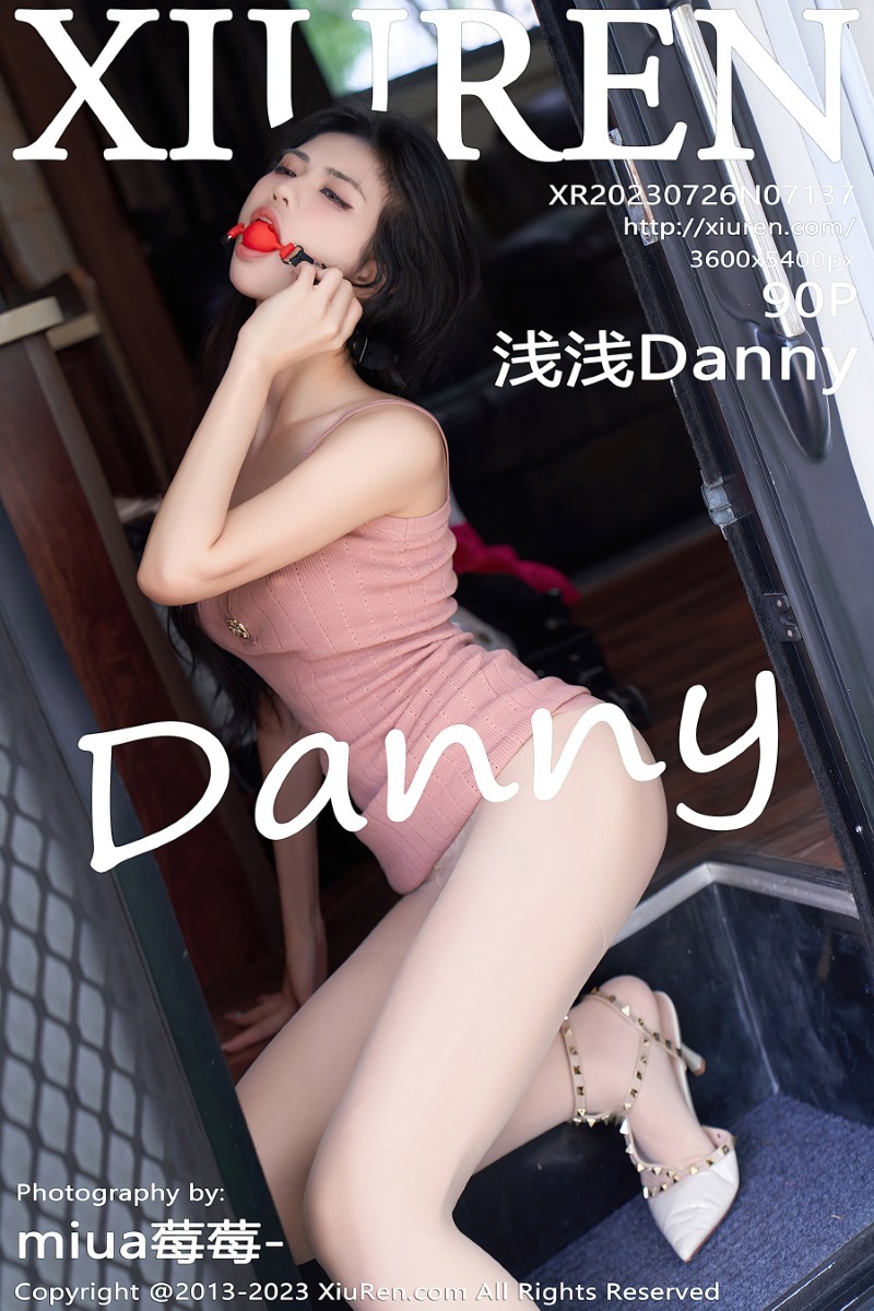 [秀人网] 2023.07.26 No.7137 浅浅Danny 粉色连衣裙[91P/972MB] 第1张