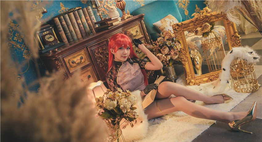 源纱希喵喵喵 君主旗袍 [17P-452MB] 第3张