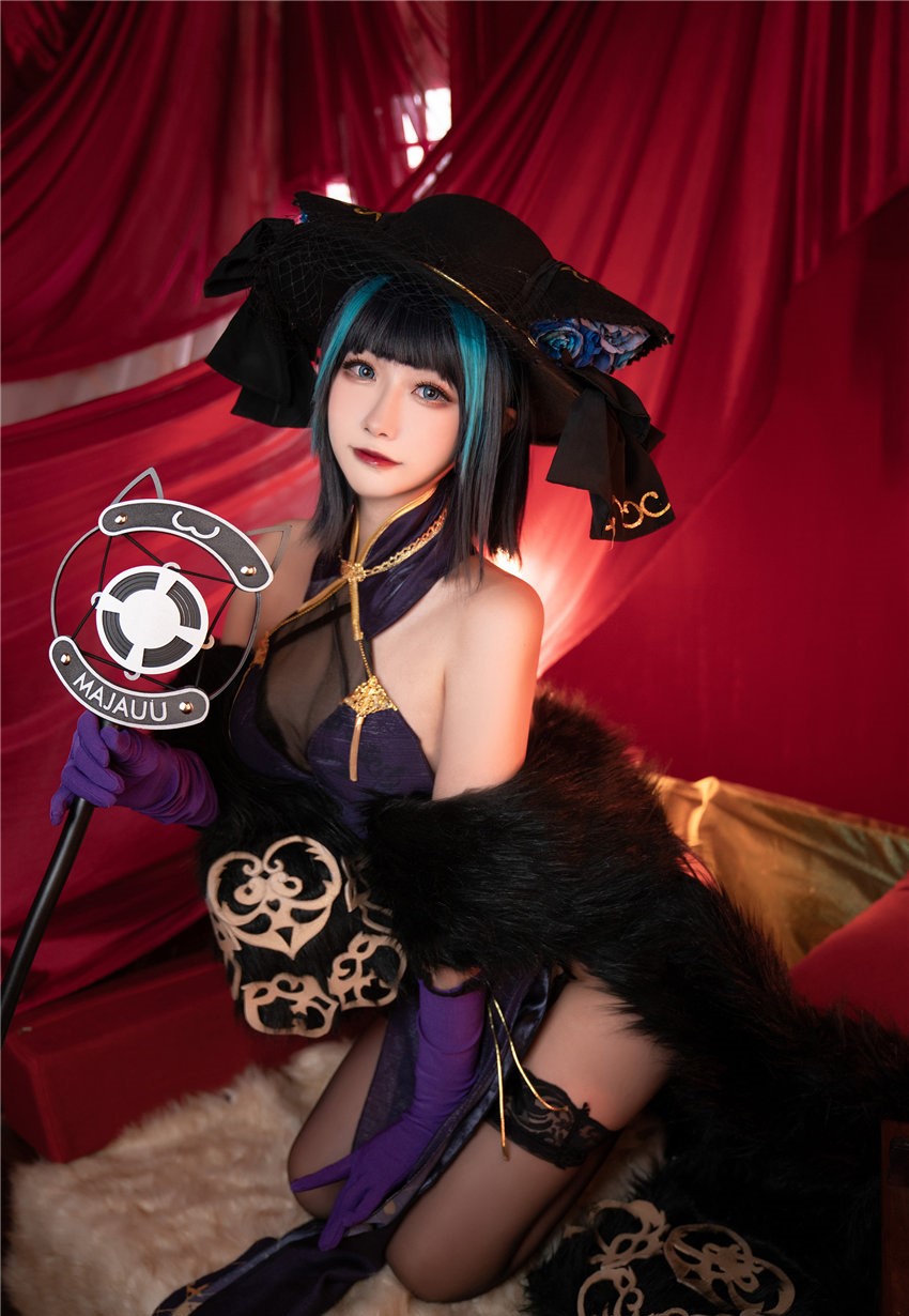 Momoko葵葵 碧蓝航线柴郡 音乐绚烂CaitSith [16P-22MB] 第4张