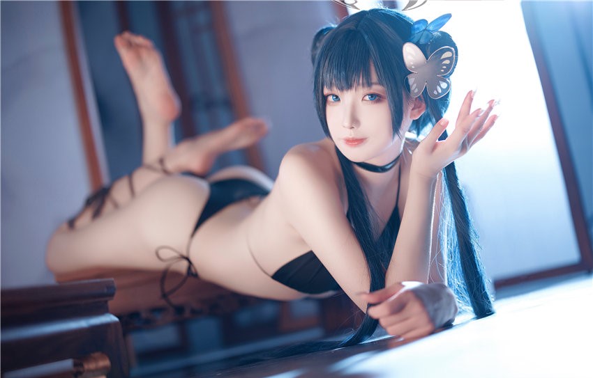 封疆疆v 碧蓝档案 妃咲 泳装 [30P-266MB] 第1张