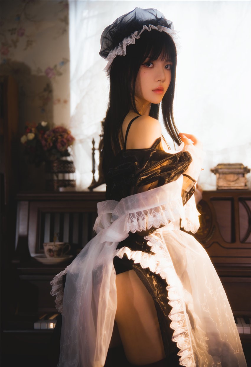 桜桃喵 透明女仆[46P2V-2.60GB] 第4张