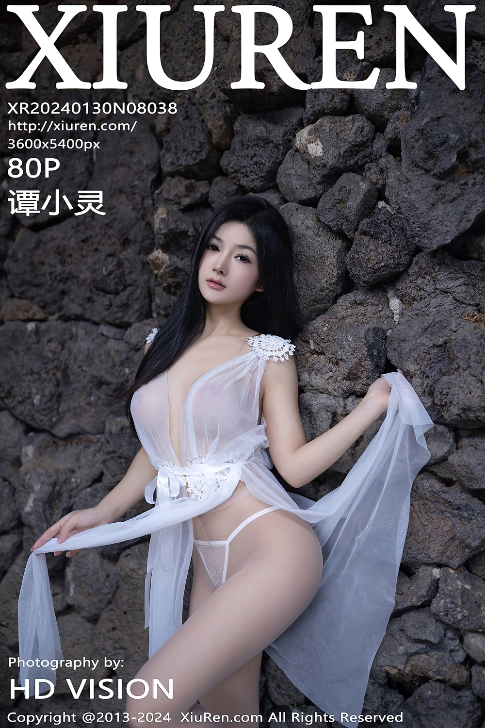 [秀人网] 2024.01.30 NO.8038 谭小灵 轻薄连衣短裙[81P/803MB] 第1张