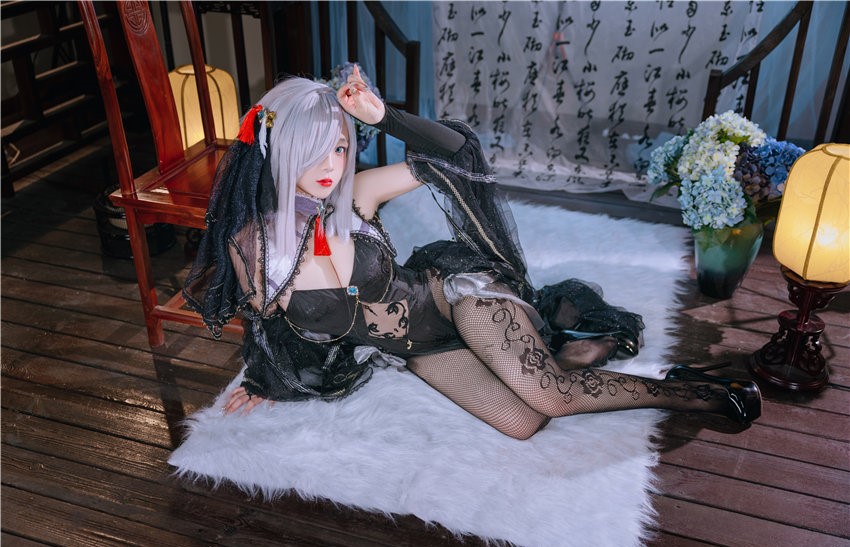 日奈娇 申鹤旗袍[22P-452MB] 第2张