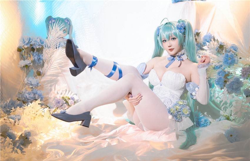星之迟迟 2024年02月计划A 初音未来 粉蝶花精灵 [54P1V-4.51GB] 第2张