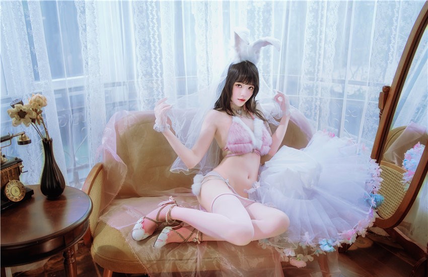 桜桃喵 花嫁兔[54P2V-2.5GB] 第1张