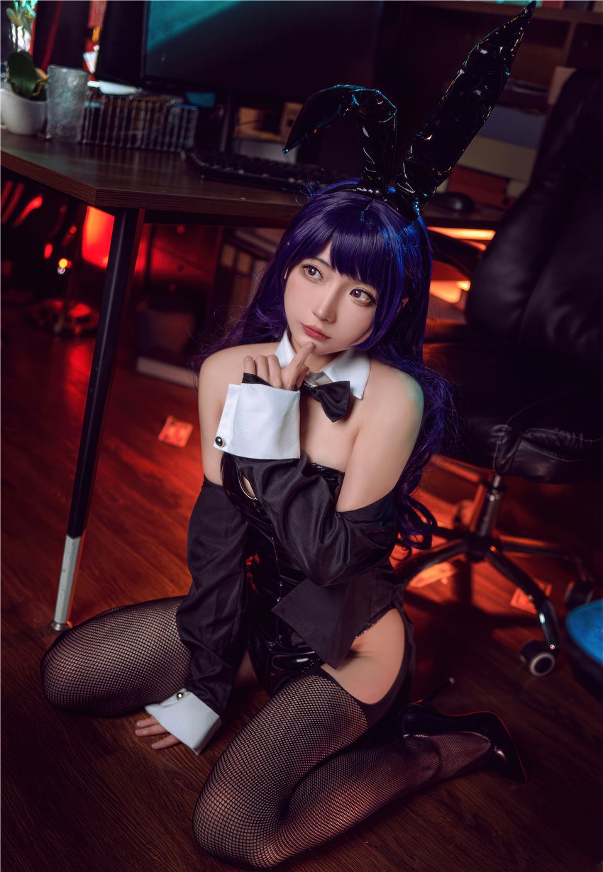 是三不是世w 喜多川海梦 紫发兔女郎 [59P-639MB] 第4张