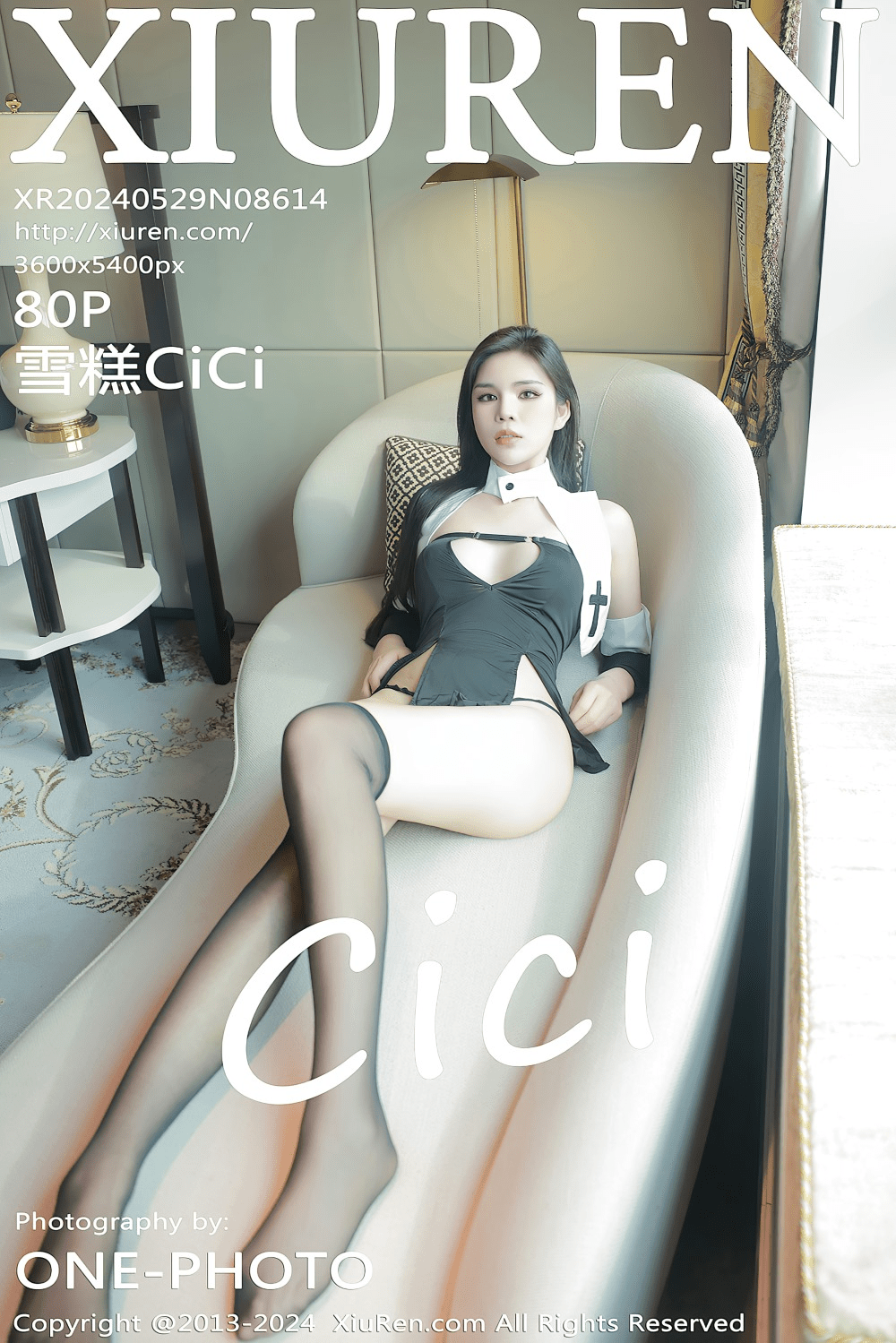 [秀人网] 2024.05.29 NO.8614 雪糕CiCi 修女服[81P/713MB] 第1张