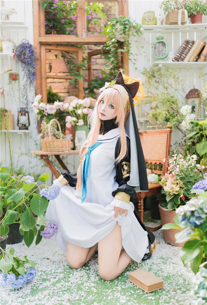 艾西Aiwest 碧蓝档案 伊落玛丽 修女 [33P-98.3MB] 第4张