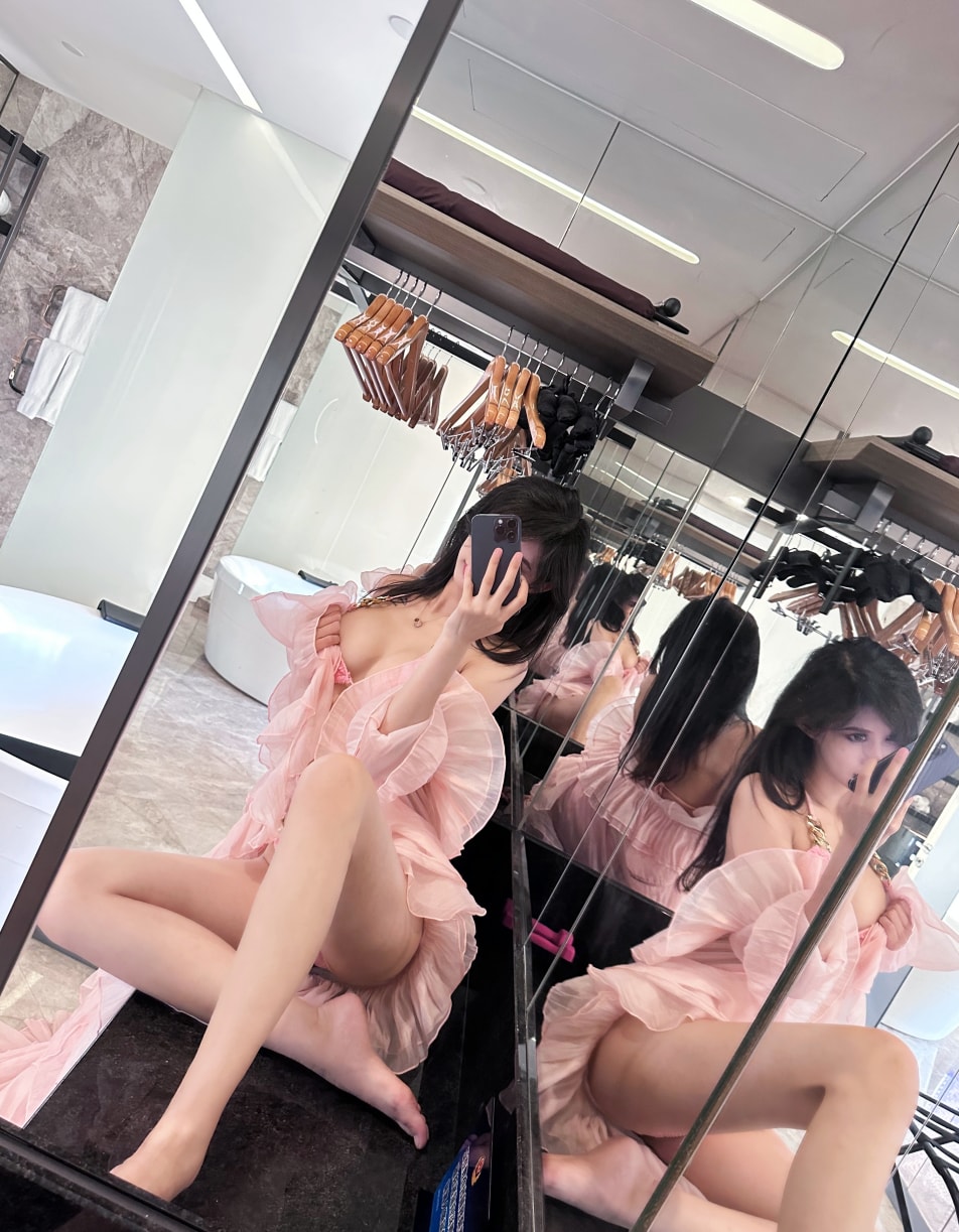 【微密】葛征GEZHENG-粉色长裙 [27P-160MB] 第1张