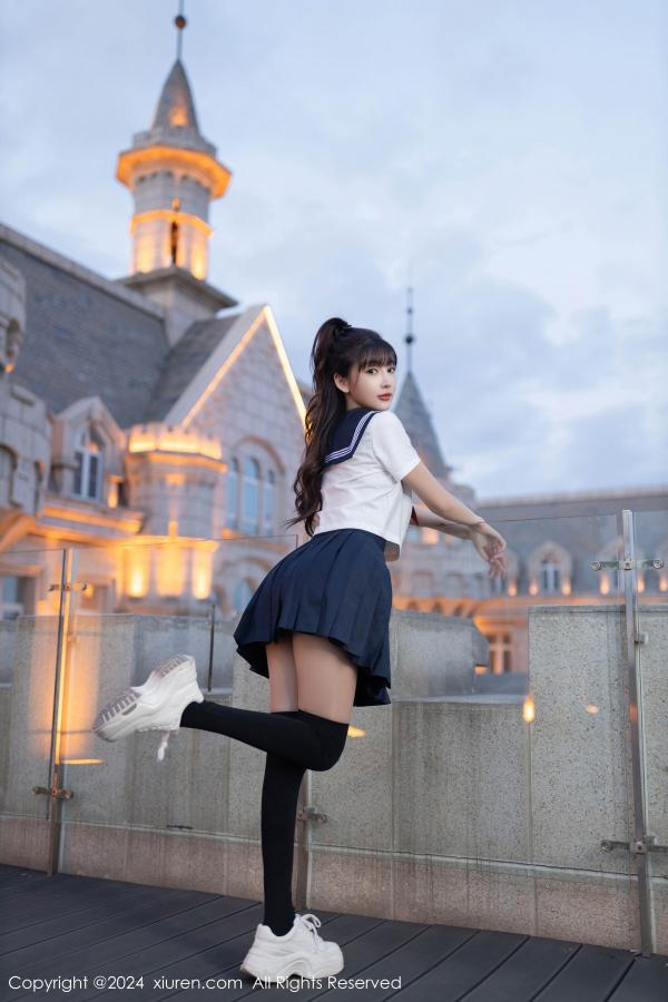 [秀人网] 陆萱萱-JK制服  2024.10.17 NO.9305 [81P/770MB] 第1张