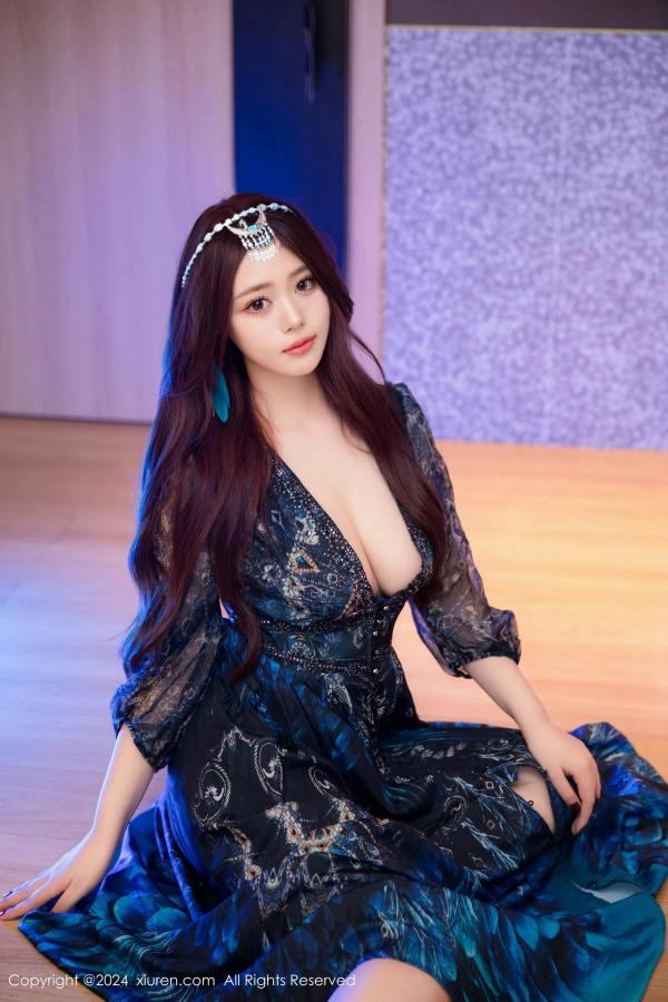 [秀人网] 2024.11.06 NO.9403 蛋蛋宝 蓝异域风情服[79P/753MB] 第1张