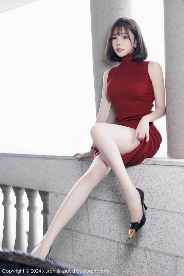 [秀人网] 2024.12.12 NO.9589 徐莉芝Booty 红色连身裙[92P/742MB] 第1张