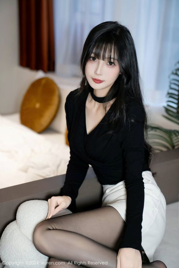 [秀人网] 2024.12.31 NO.9691 林星阑 白色连衣短裙[101P/889MB] 第1张