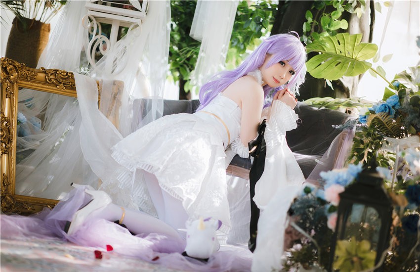 焖焖碳 独角兽婚纱[25P-172MB] 第1张