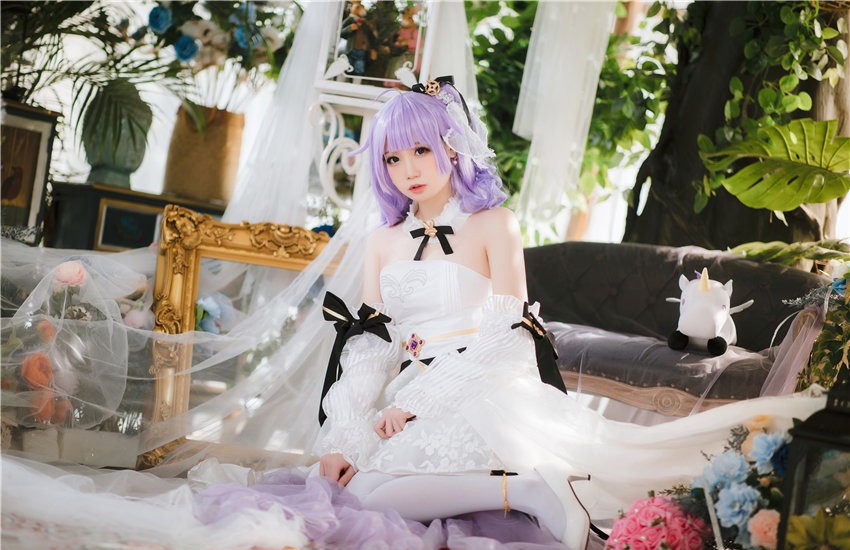 焖焖碳 独角兽婚纱[25P-172MB] 第2张