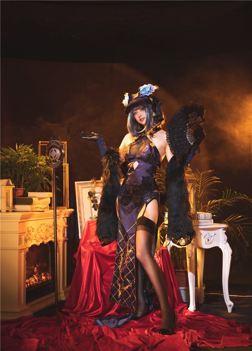 Luisa_零纱 柴郡旗袍 [53P-640MB] 第2张