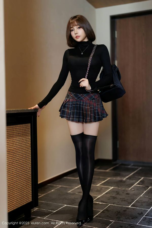 [秀人网] 2025.02.27 NO.9944 徐莉芝Booty 格子短裙[86P/708MB] 第1张