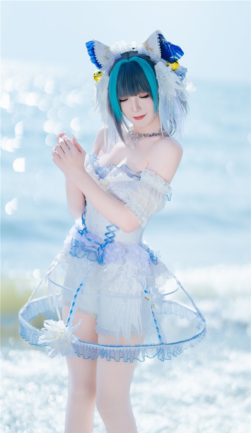 封疆疆v 碧蓝航线 柴郡小礼服[10P-105M] 第4张