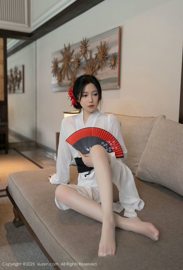 [秀人网] 2025.07.04 NO.10514 鱼子酱Fish 白色服饰[80P/849MB] 第1张