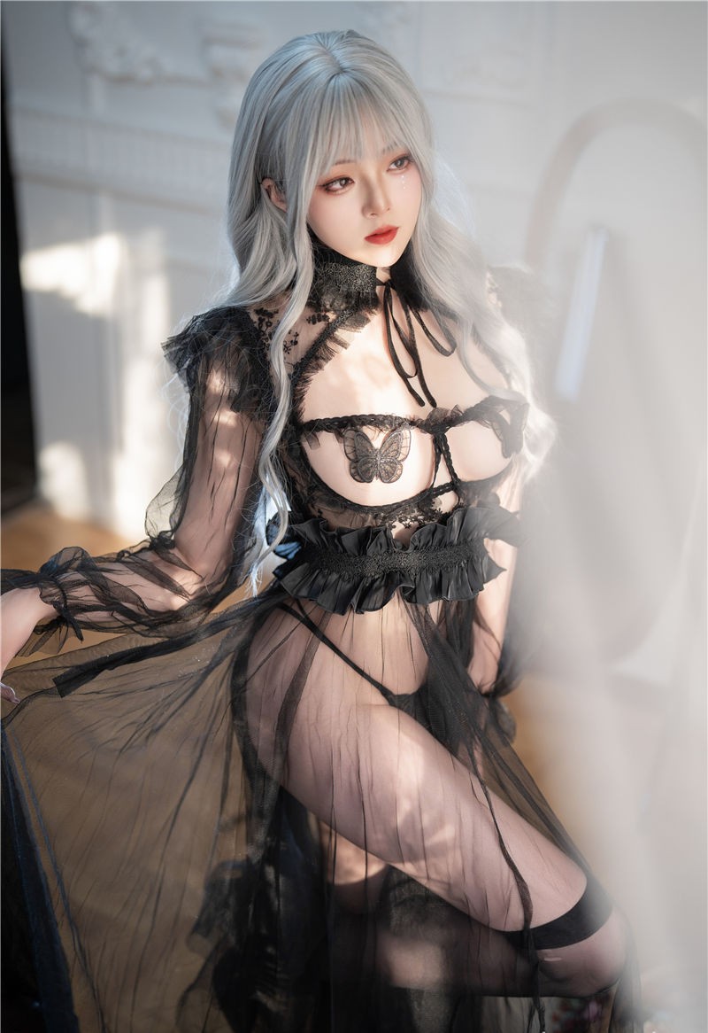 Natsuko夏夏子 Black Butterfly[62P-263M] 第3张