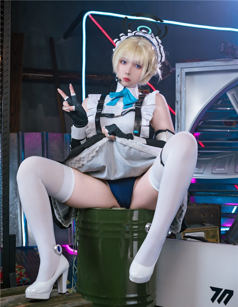 小和甜酒 蔚蓝档案 飞鸟马时女仆[31P-560M] 第3张