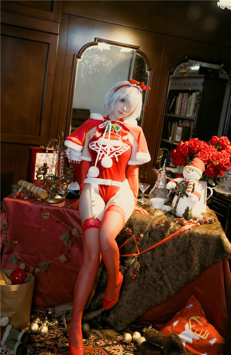 九曲Jean 尼尔·机械纪元 2B圣诞 [40P-704MB] 第3张