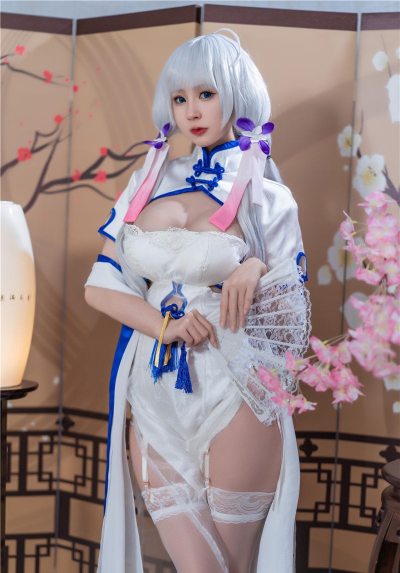 西园寺南歌 碧蓝航线 光辉旗袍[24P-139M] 第1张