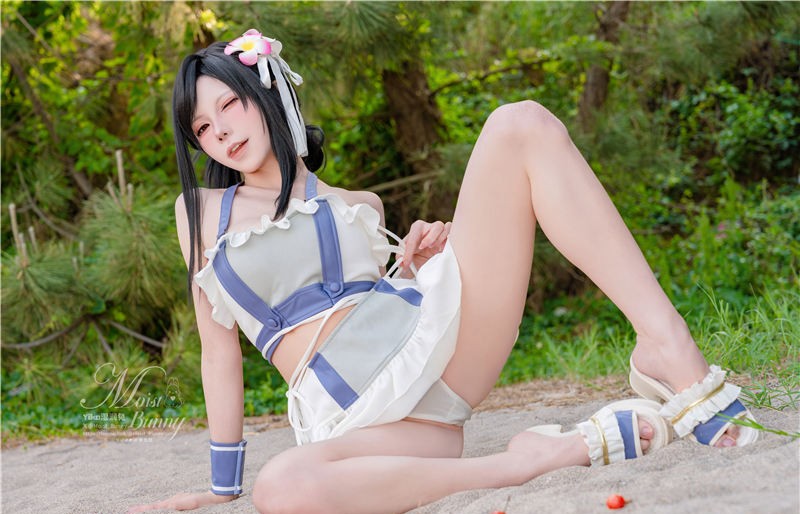 咬一口兔娘 2025年 泳装限定作 海边假日 蒂法 [80P-2.15GB] 第4张