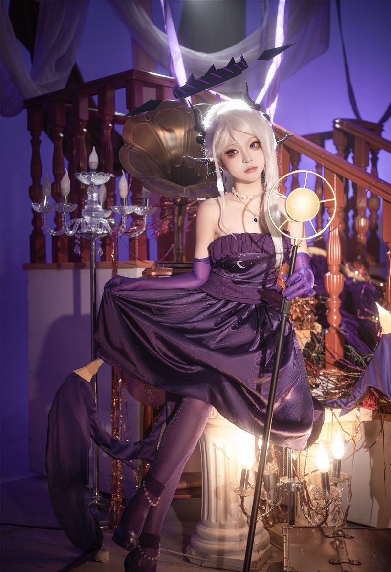 矢量鱼 蔚蓝档案 空崎日奈连衣裙 [34P-259M] 第4张