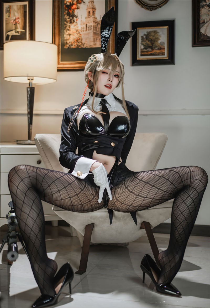 Natsuko夏夏子 NIKKE 爱德 特工兔女郎[86P4V-942M] 第4张