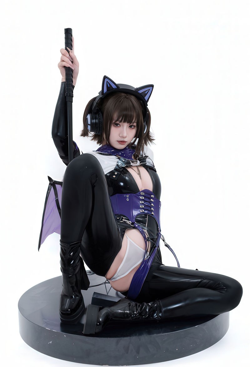 柒柒要乖哦 白棚胶衣[78P-230M] 第3张