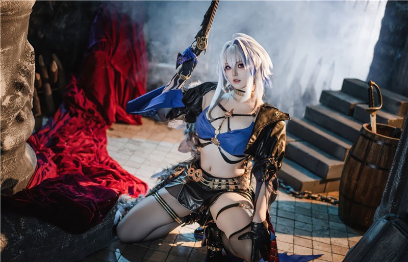 Natsuko夏夏子 鸣潮 嘉贝莉娜[75P-422M] 第1张