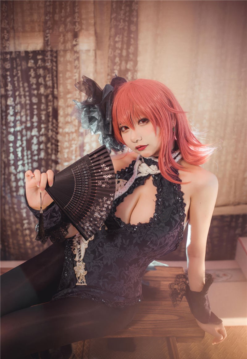 是一只熊仔吗 碧蓝航线 黑太子旗袍[19P-63M] 第2张