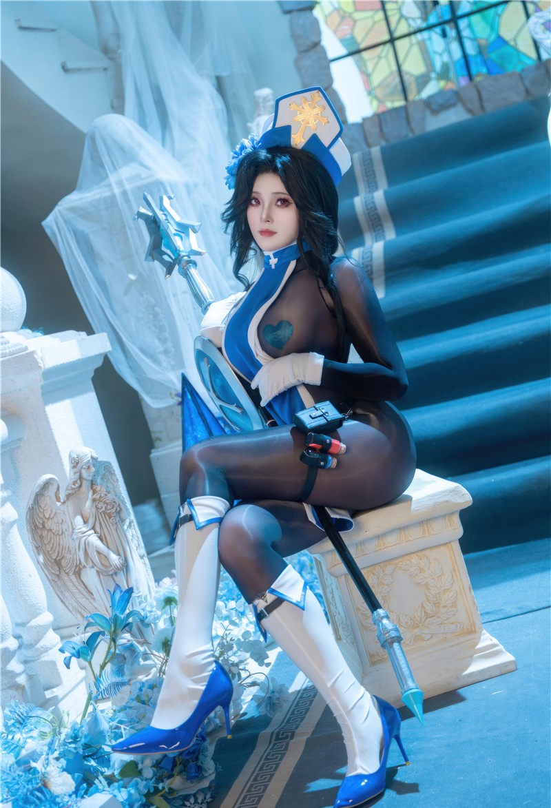 Natsuko夏夏子 NIKKE 梅登·冰玫瑰[71P-662M] 第3张