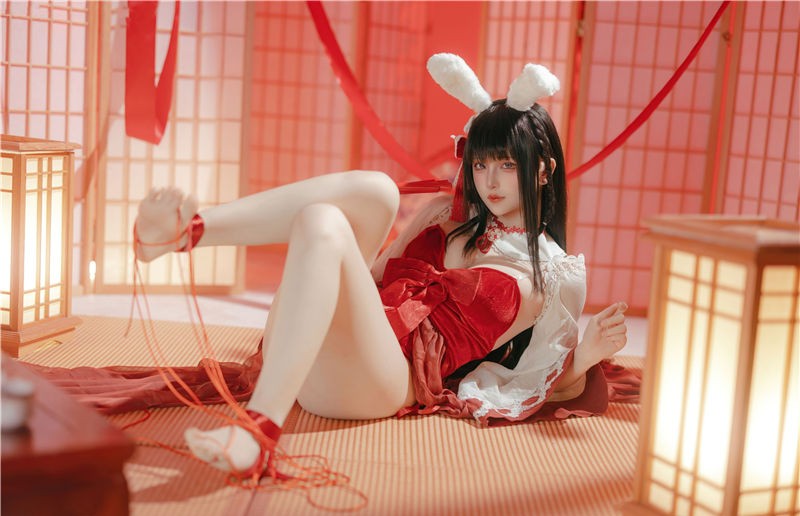 屿鱼 碧蓝航线 大山·祈愿的巫女兔[58P-340M] 第2张