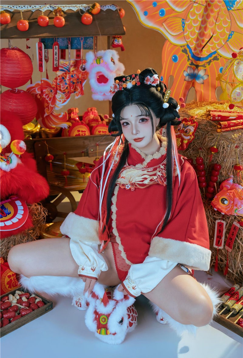 yuuhui玉汇 2026新春特辑 醒狮少女[131P2V-2.12G] 第3张