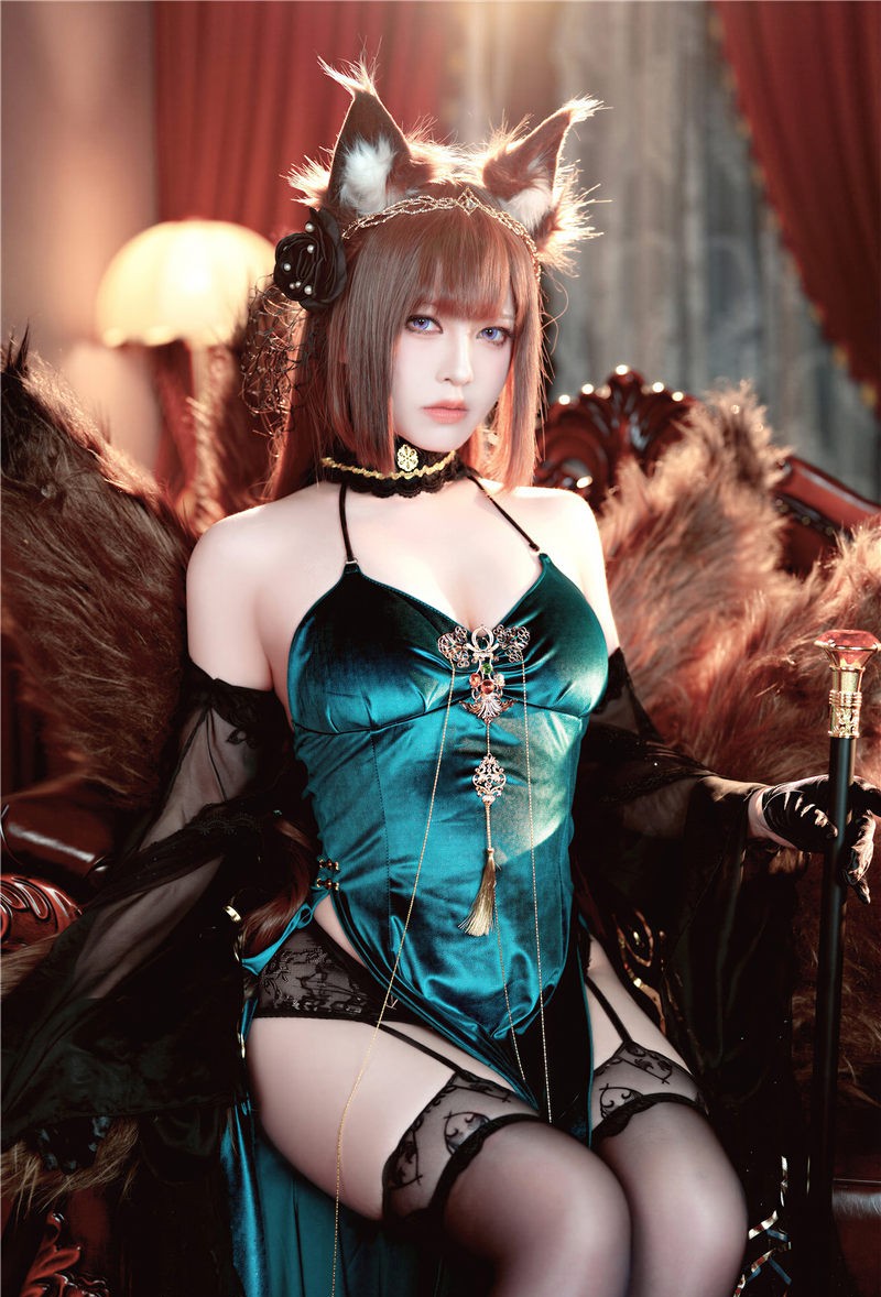 半半子 碧蓝航线 天城 玉座落鸾 [62P10V-535MB] 第3张