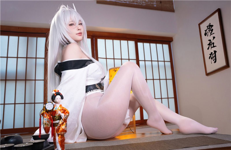 清水由乃 碧蓝航线 白凤和服[76P1V-1.65G] 第4张