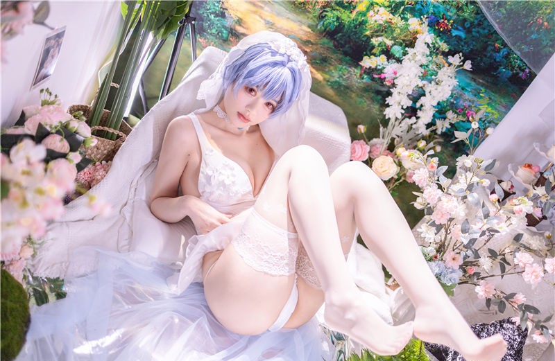 千反田鹿子 新世纪福音战士 绫波丽花嫁[52P-710M] 第1张