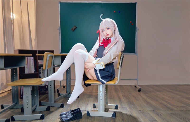 Shika小鹿鹿 邻座艾莉同学[38P2V-179M] 第1张